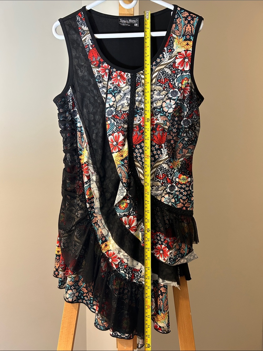 Tango Mango Mini Ruffle Dress XL - Picture 5 of 8